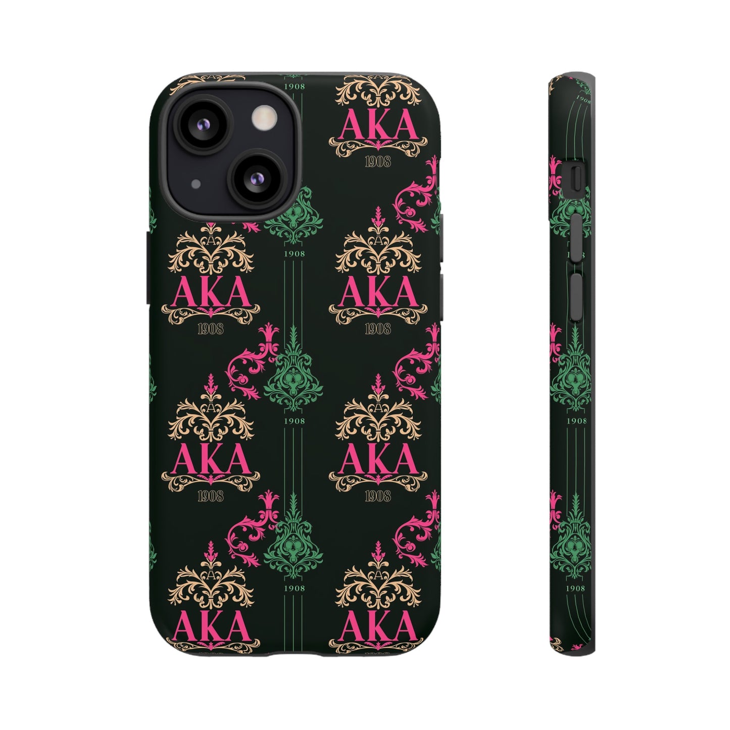 Alpha Kappa Alpha Tough iPhone Case, Dual-Layer Protection