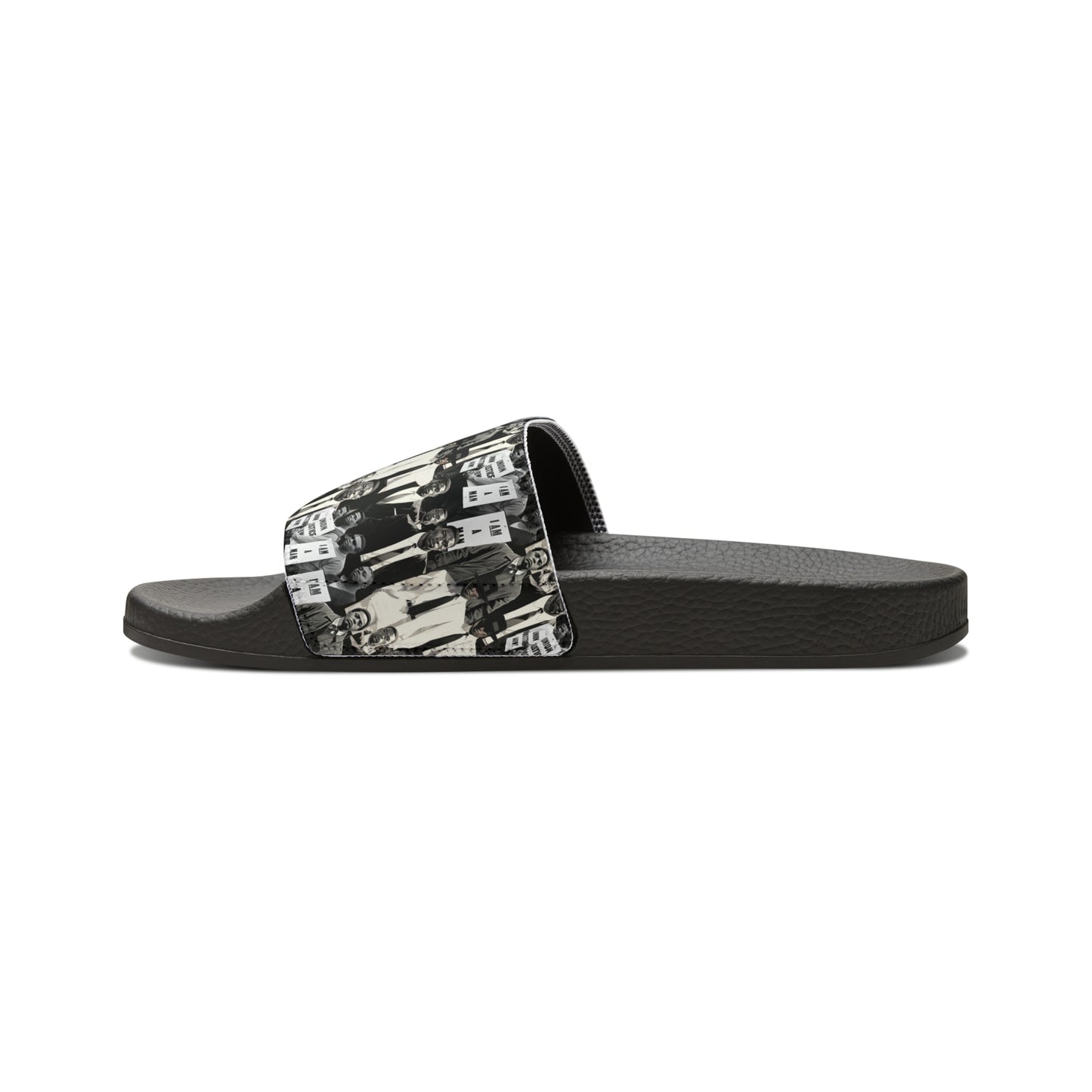 Civil Rights Black History Men's Slide Sandals, Civil Rights Symbol