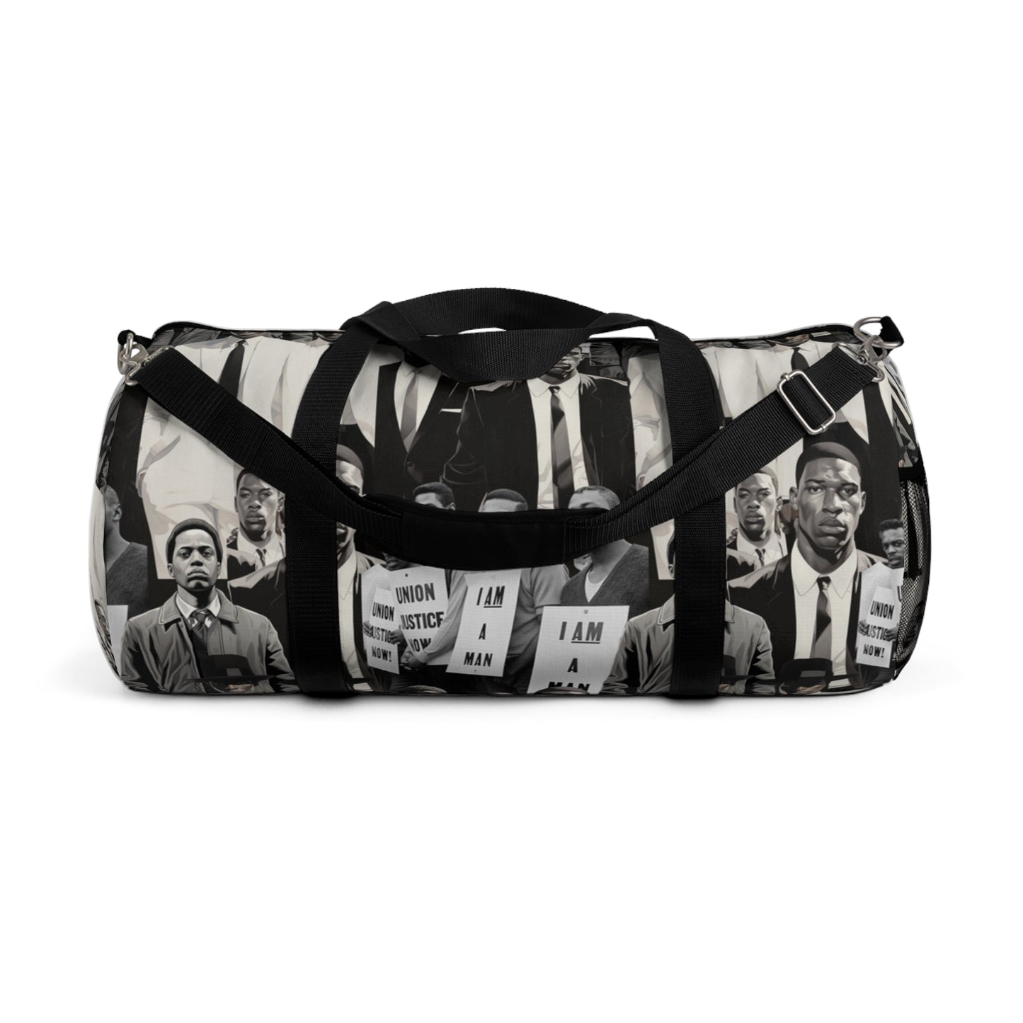 Civil Rights Symbol I Am A Man Black Man Empowerment Duffle Bag, Stylish  Carryall For Black Men