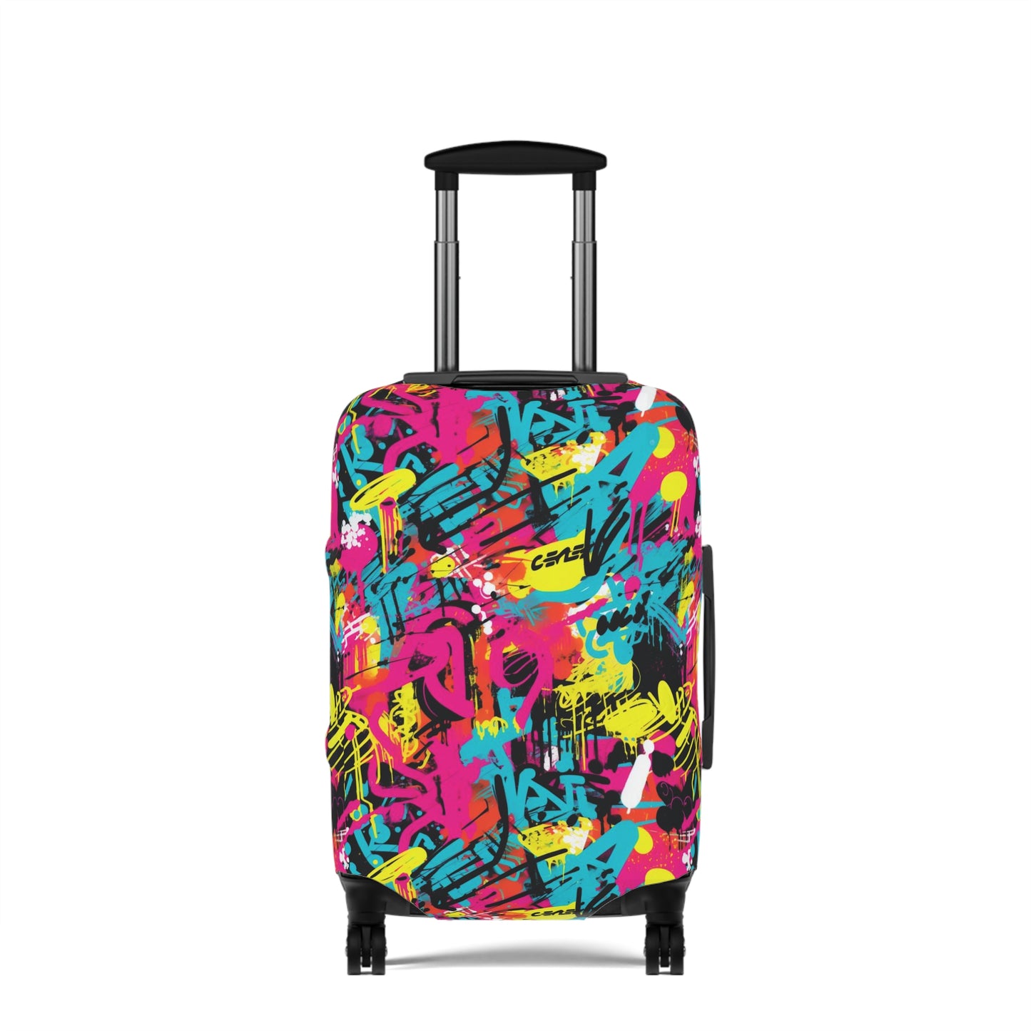 Urban Graffiti Pop ArtLuggage Cover, Street Art Suitcase Luggage Protector For Kids