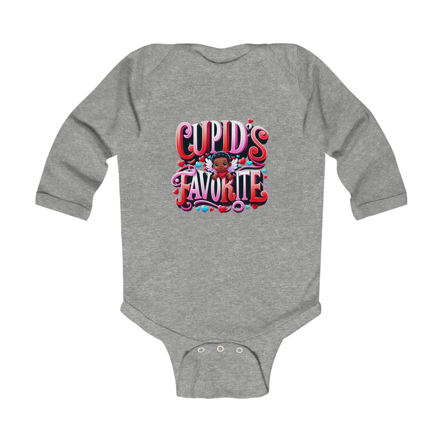 Newborn Baby Valentines Day Infant Long Sleeve Bodysuit