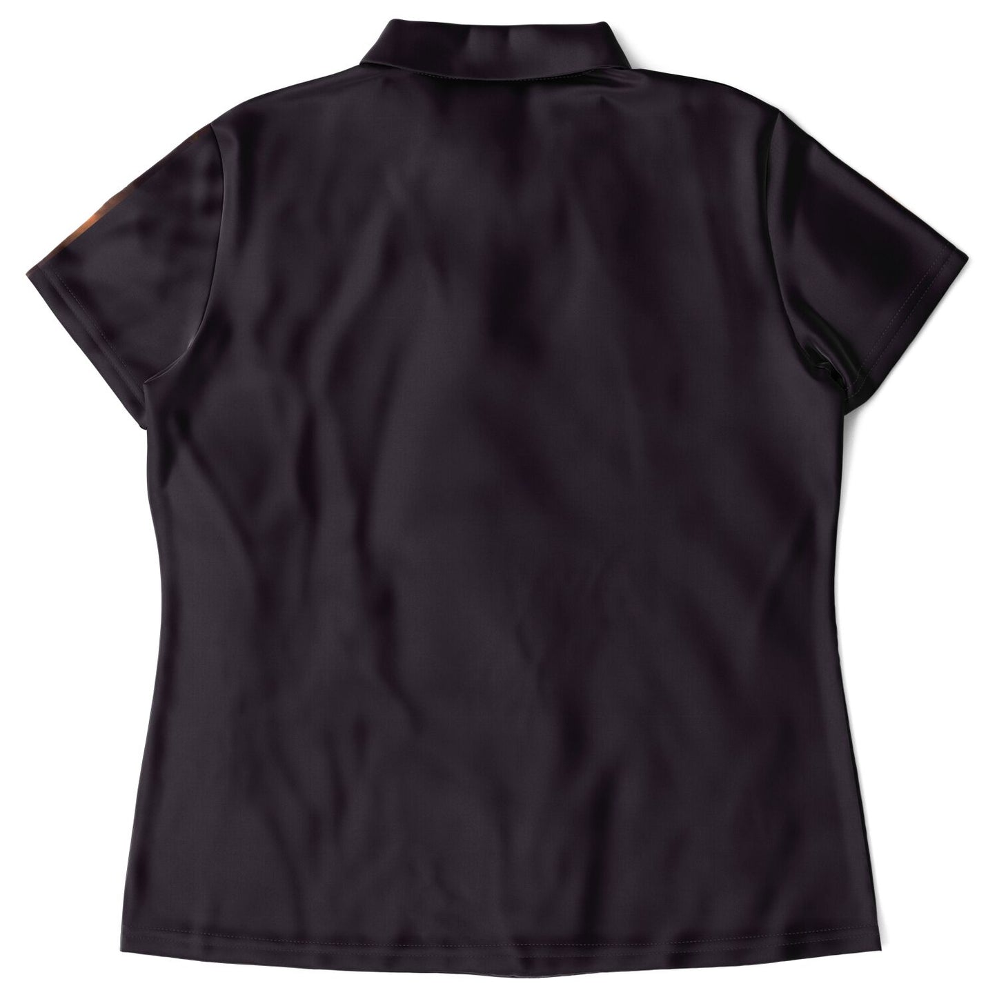 Elegant Black Women Golfers Polo Shirt, Breathable, Moisture-Wicking Athletic Tee