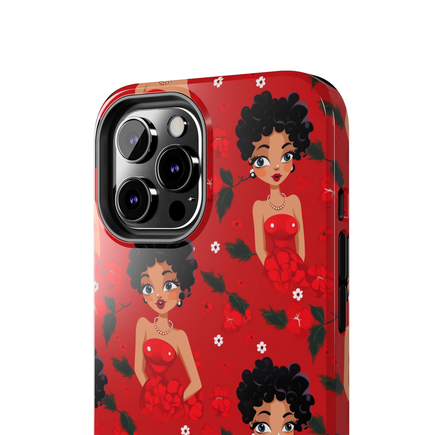 Black Betty Tough iPhone Case, African American Betty Boop iPhone Case