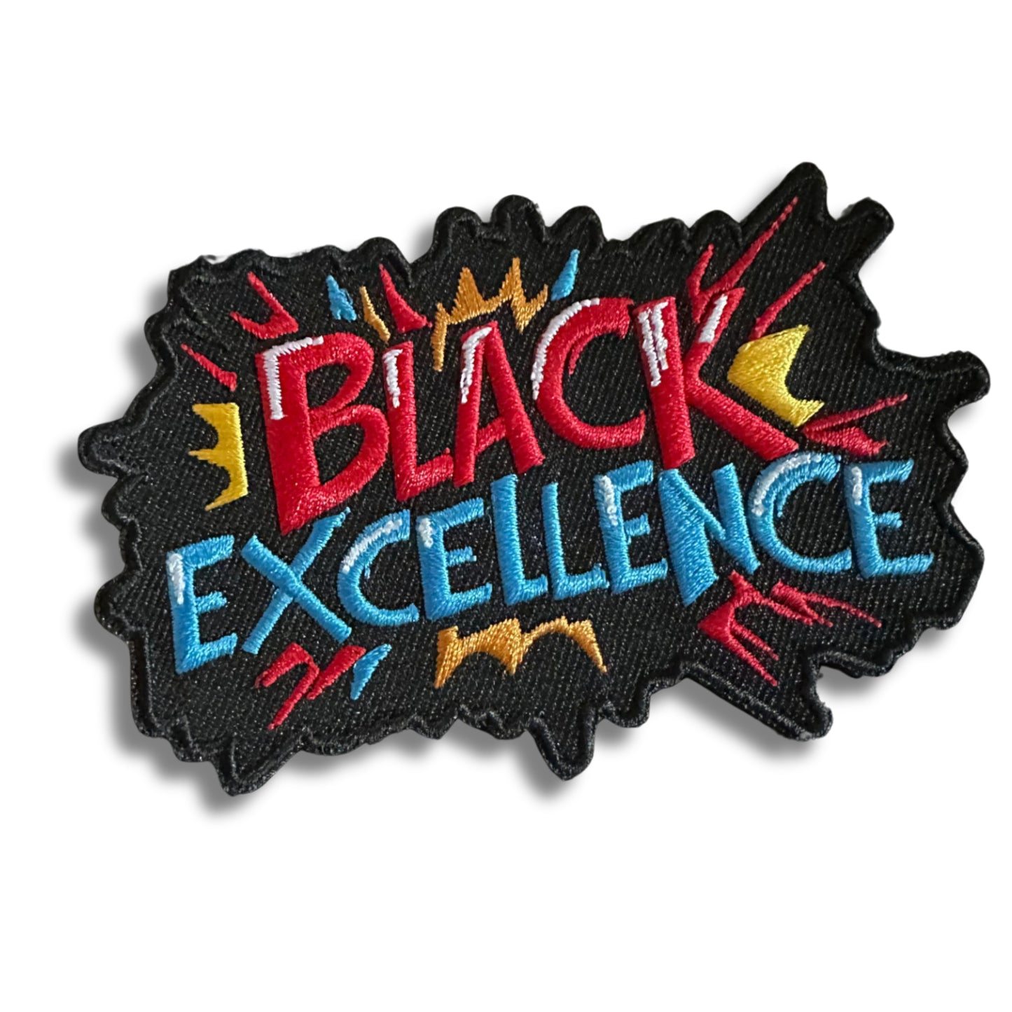 Black Superhero Word Theme Patch, Pro Black Excellence Patch,Black History Patch