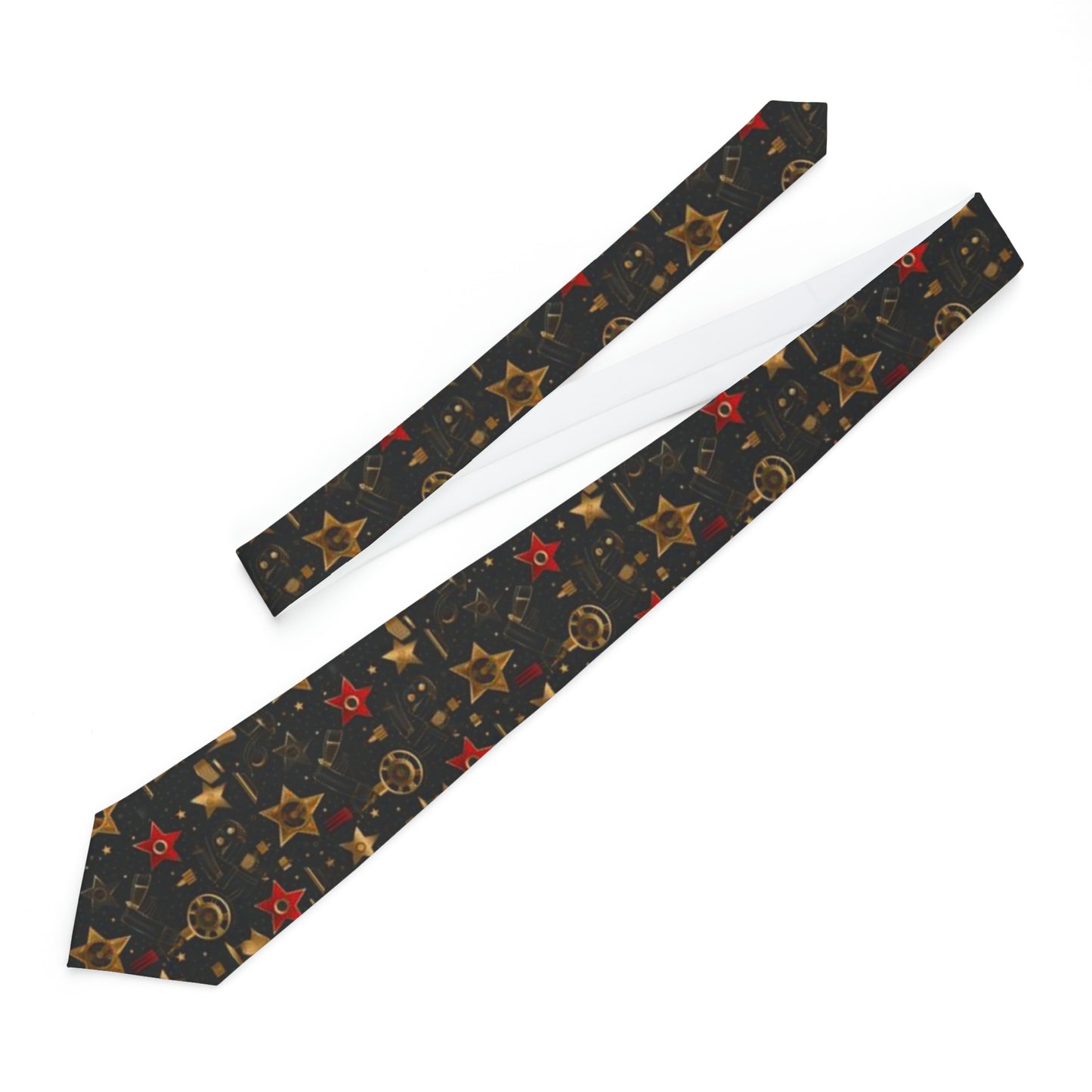 Hollywood-inspired Necktie, Celebrity-themed Men's Business Wear