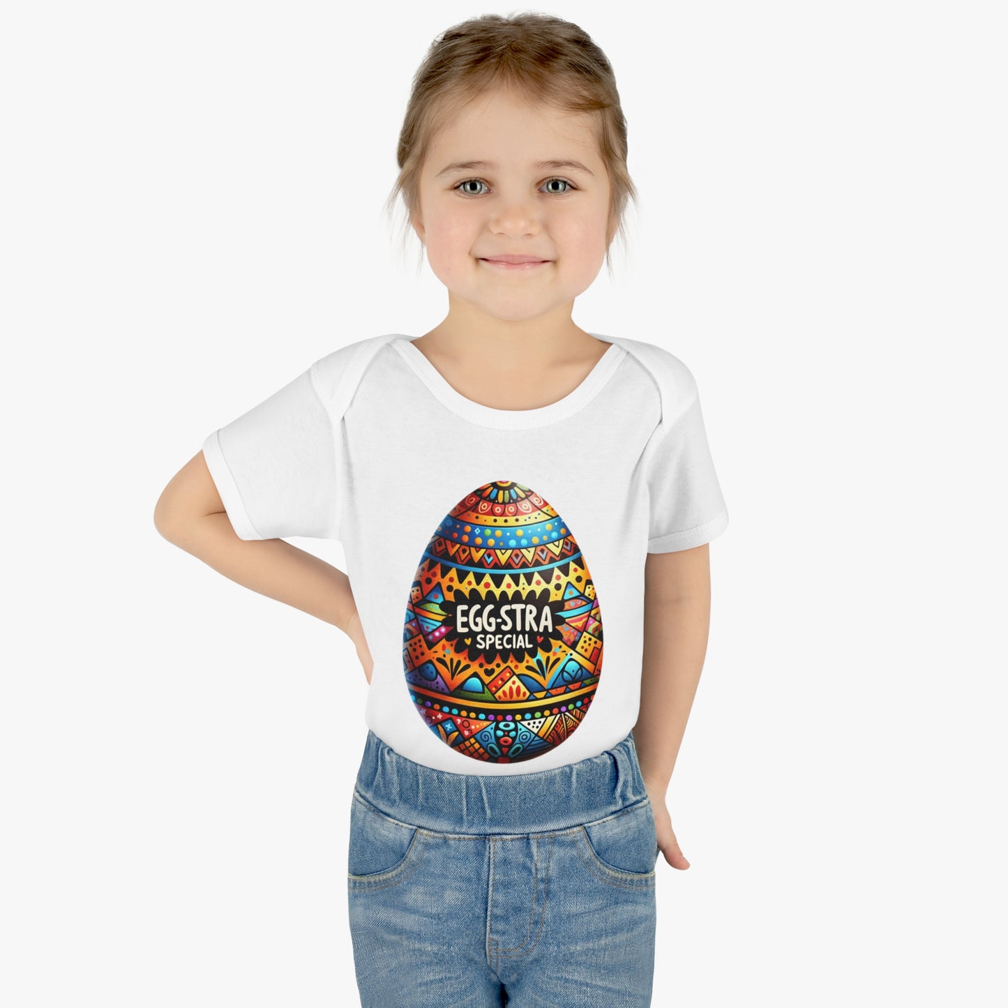 Egg-Stra Special' Easter Themed Baby Bodysuit,  Easter Infant Onesies,