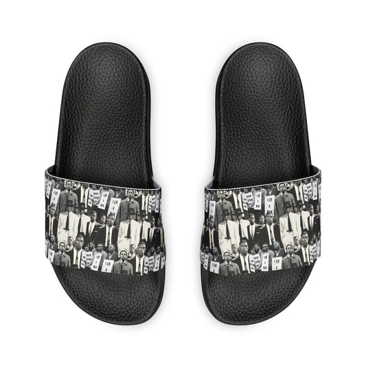 Civil Rights Black History Men's Slide Sandals, Civil Rights Symbol