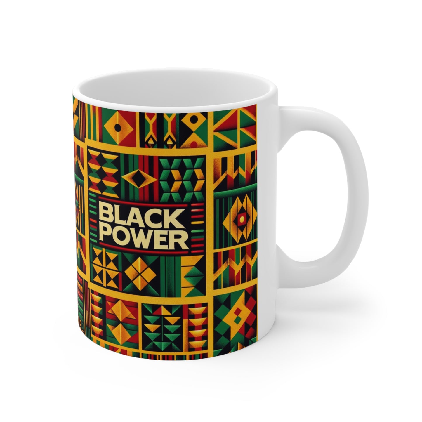 Black Power Coffee Mug , Black History Month Celebration Cup