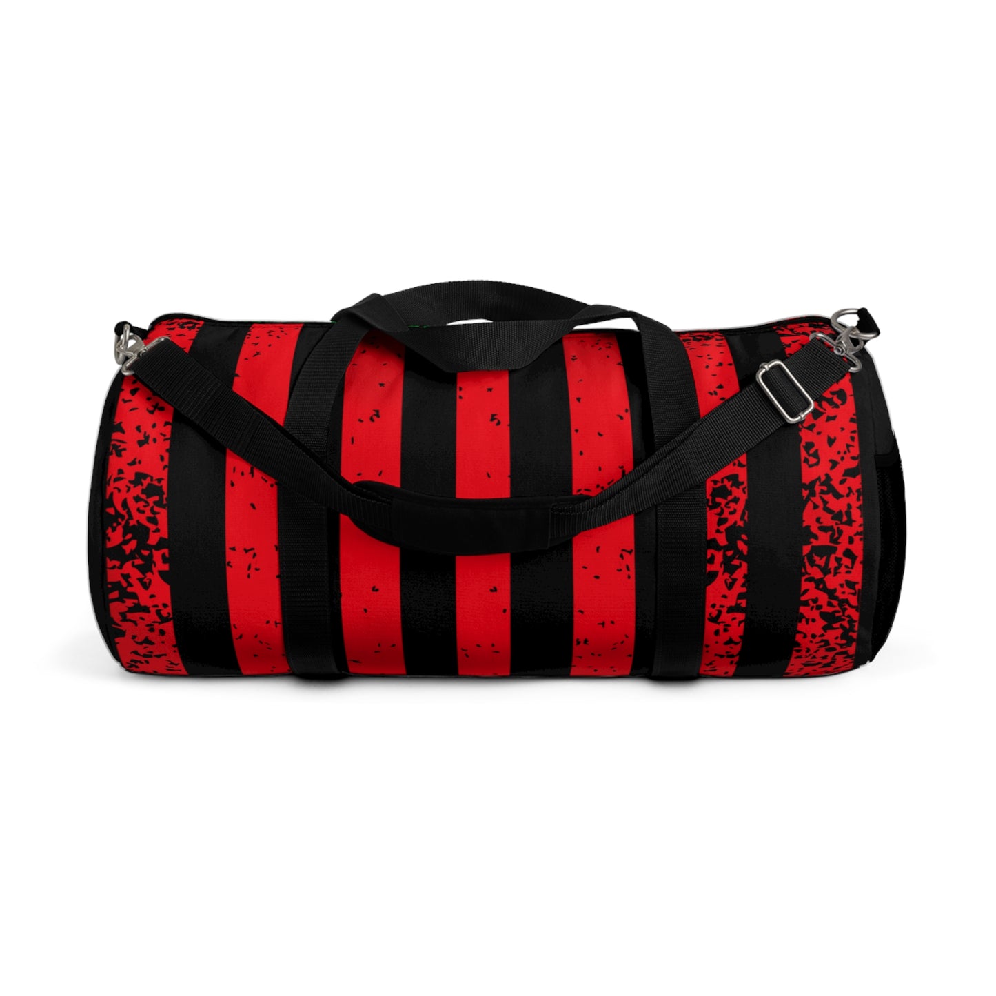 Black American Flag, Pan African Flag Duffel Bag, Garvey Pan African Flag Gym Bag