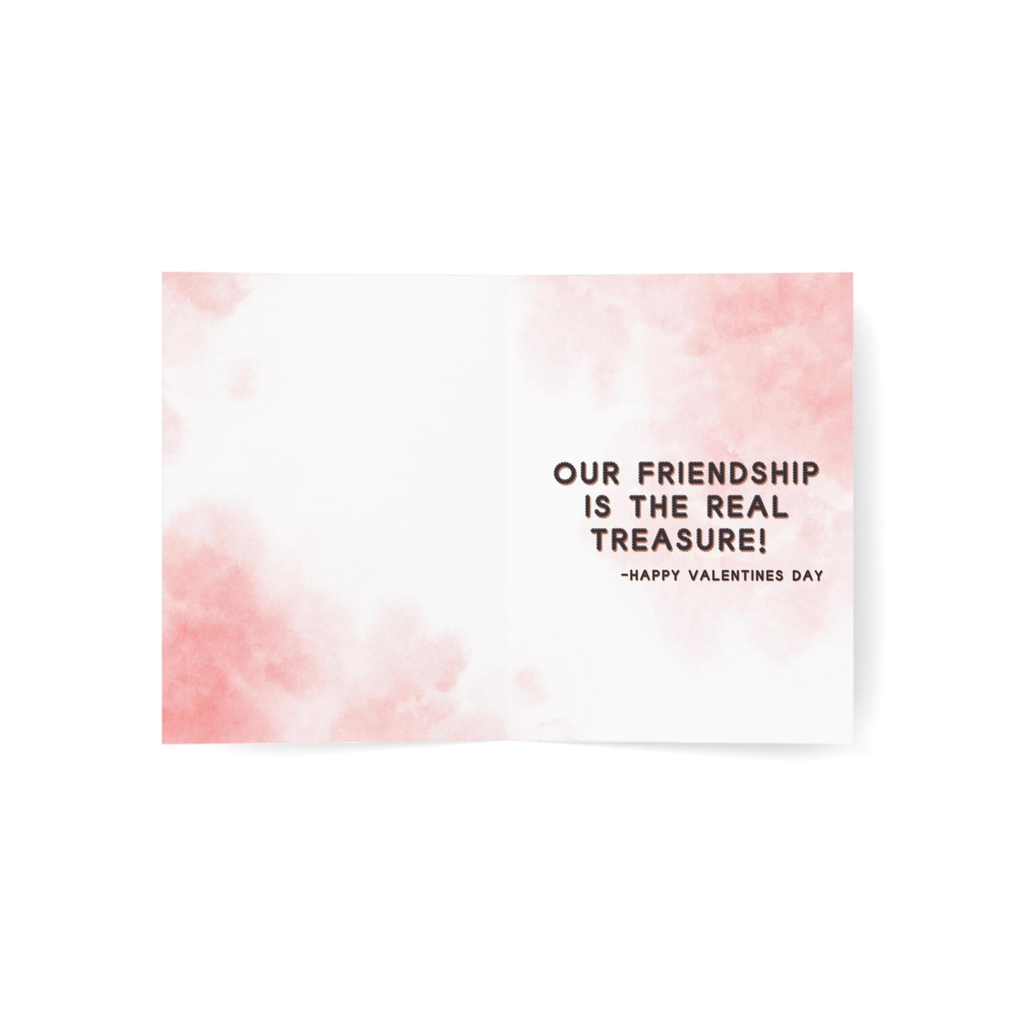 Friends Forever Heart to Heart,  Set Of  Kid Friendly Valentine's Day Greeting Cards (1, 10, 30, and 50pcs),