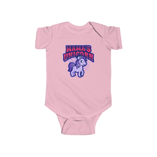 Unicorn Baby Onesie, Baby Unicorn Gear, Mama's Perfect Princess Onesie, Unicorn Baby Shower Gift - Free Shipping