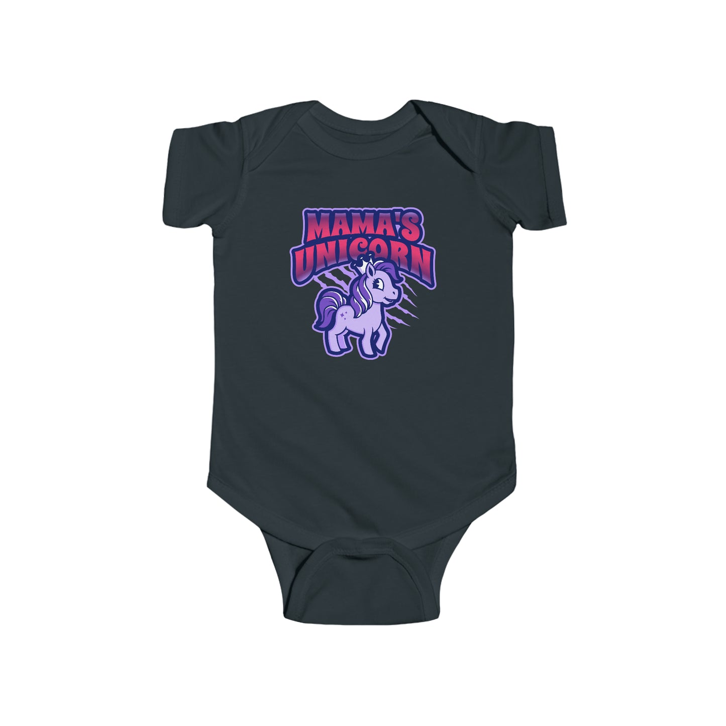 Unicorn Baby Onesie, Baby Unicorn Gear, Mama's Perfect Princess Onesie, Unicorn Baby Shower Gift - Free Shipping