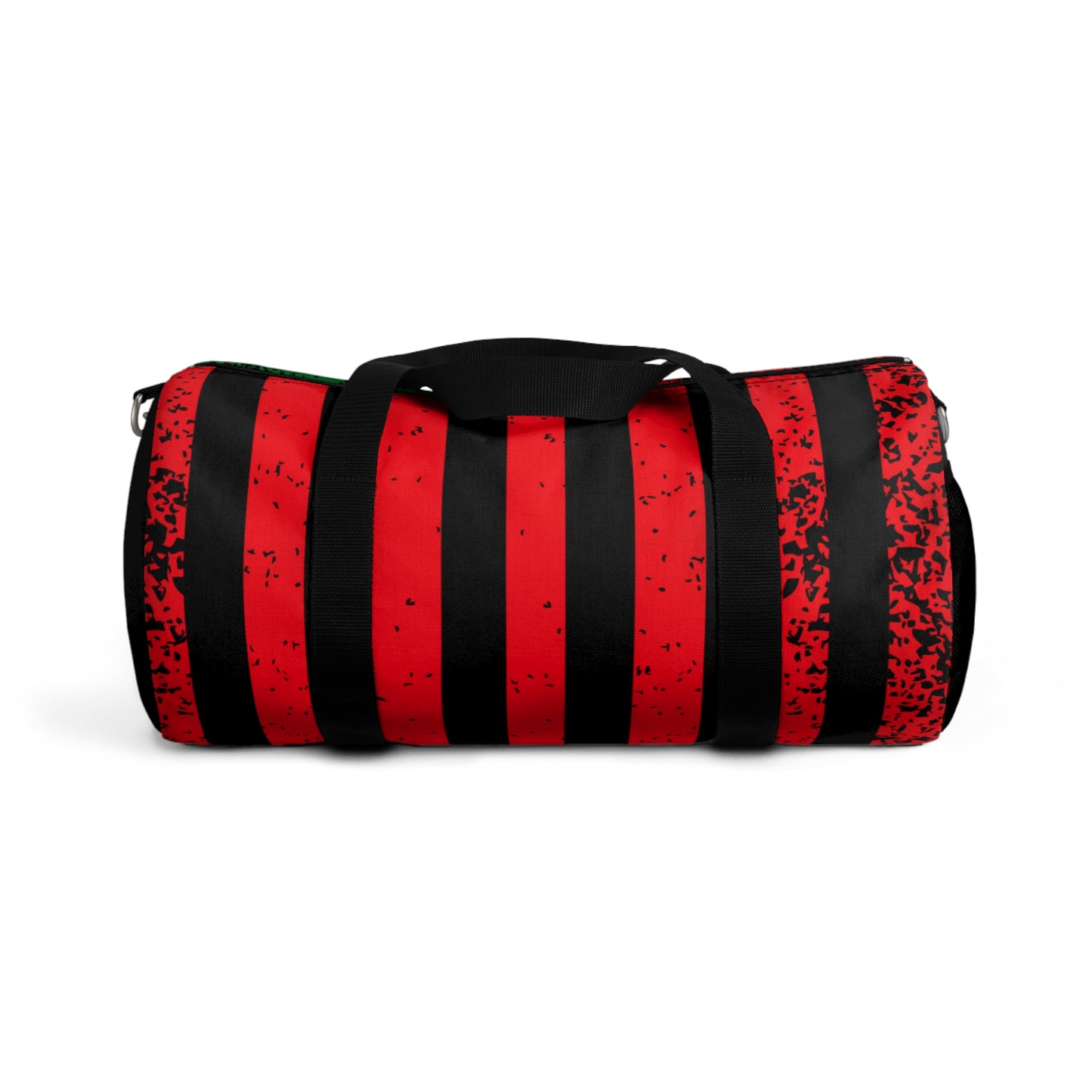 Black American Flag, Pan African Flag Duffel Bag, Garvey Pan African Flag Gym Bag