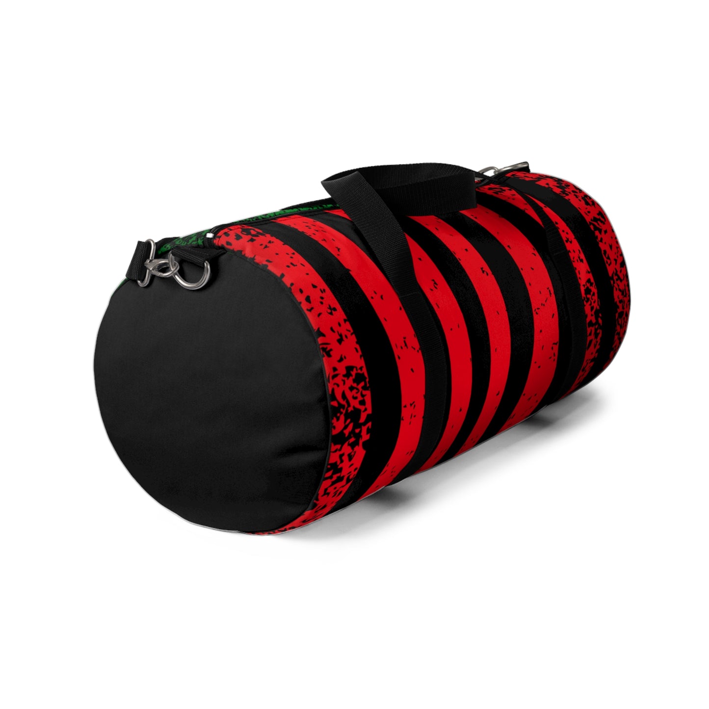 Black American Flag, Pan African Flag Duffel Bag, Garvey Pan African Flag Gym Bag