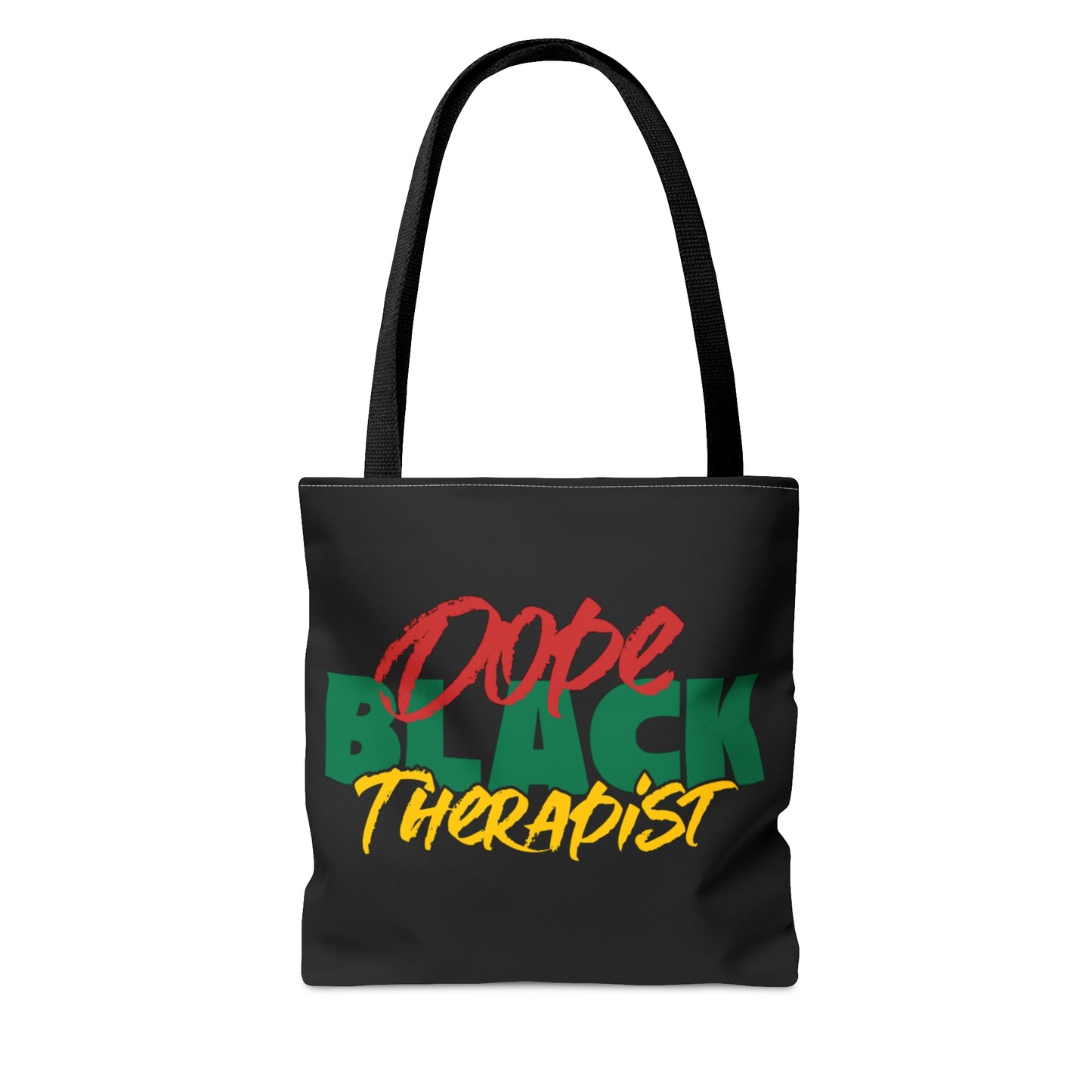 Black Medical Therapist Tote Bag, Mental Health Professionals Gift