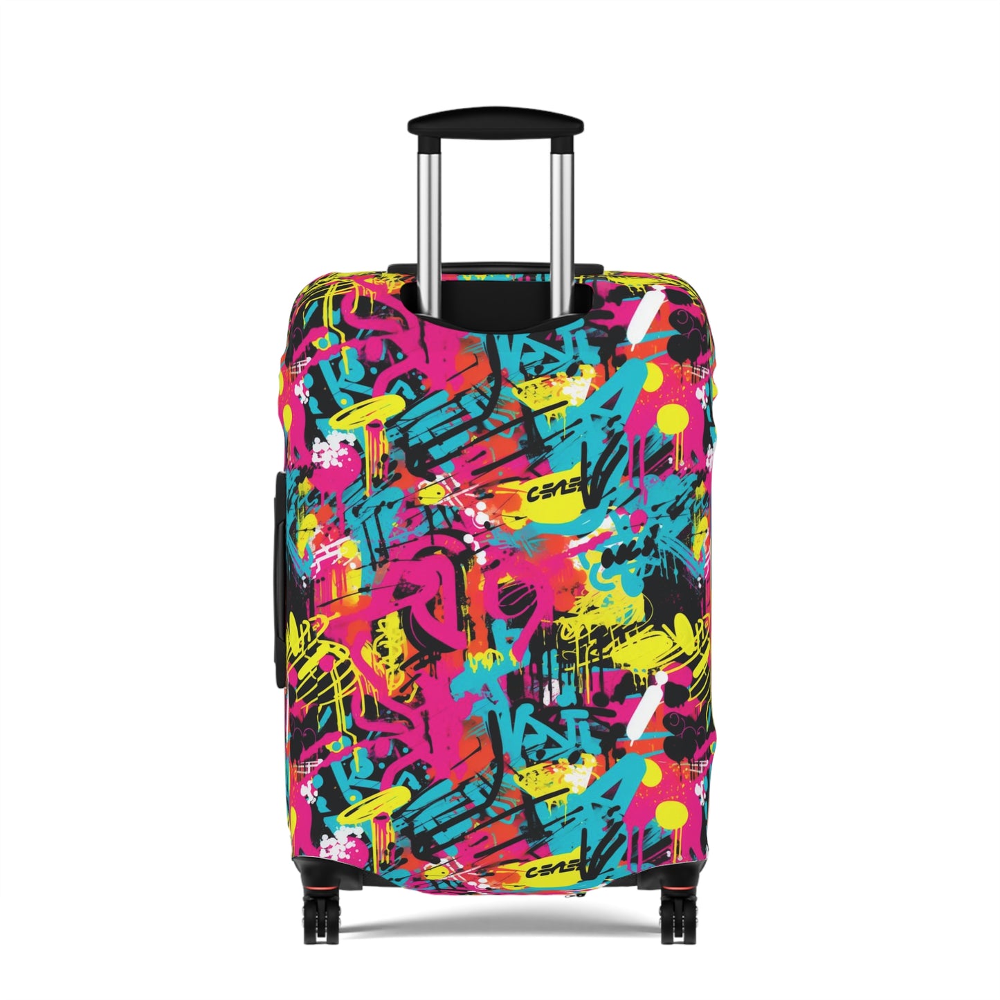 Urban Graffiti Pop ArtLuggage Cover, Street Art Suitcase Luggage Protector For Kids