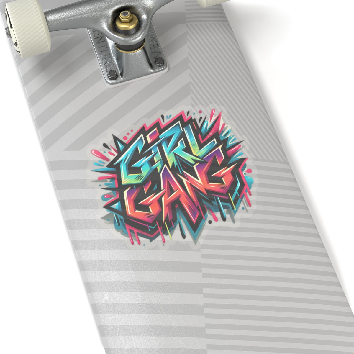 Girl Gang Graffiti Style Sticker, Graffiti Female Empowerment Sticker