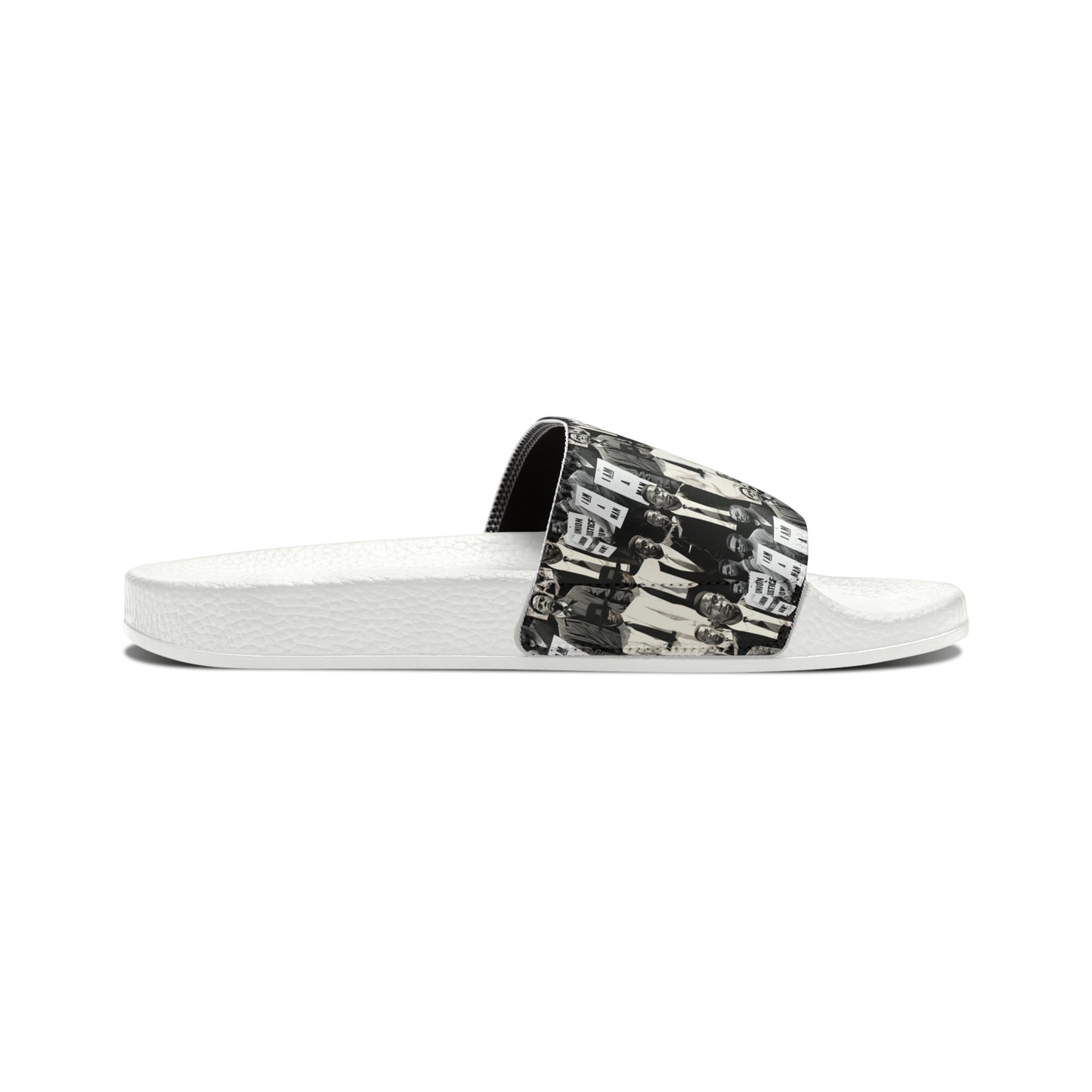 Civil Rights Black History Men's Slide Sandals, Civil Rights Symbol