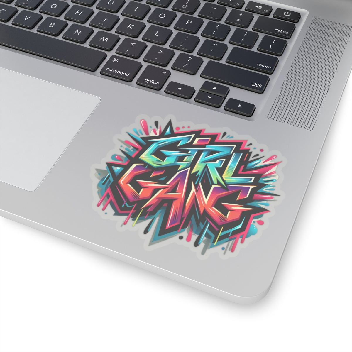 Girl Gang Graffiti Style Sticker, Graffiti Female Empowerment Sticker