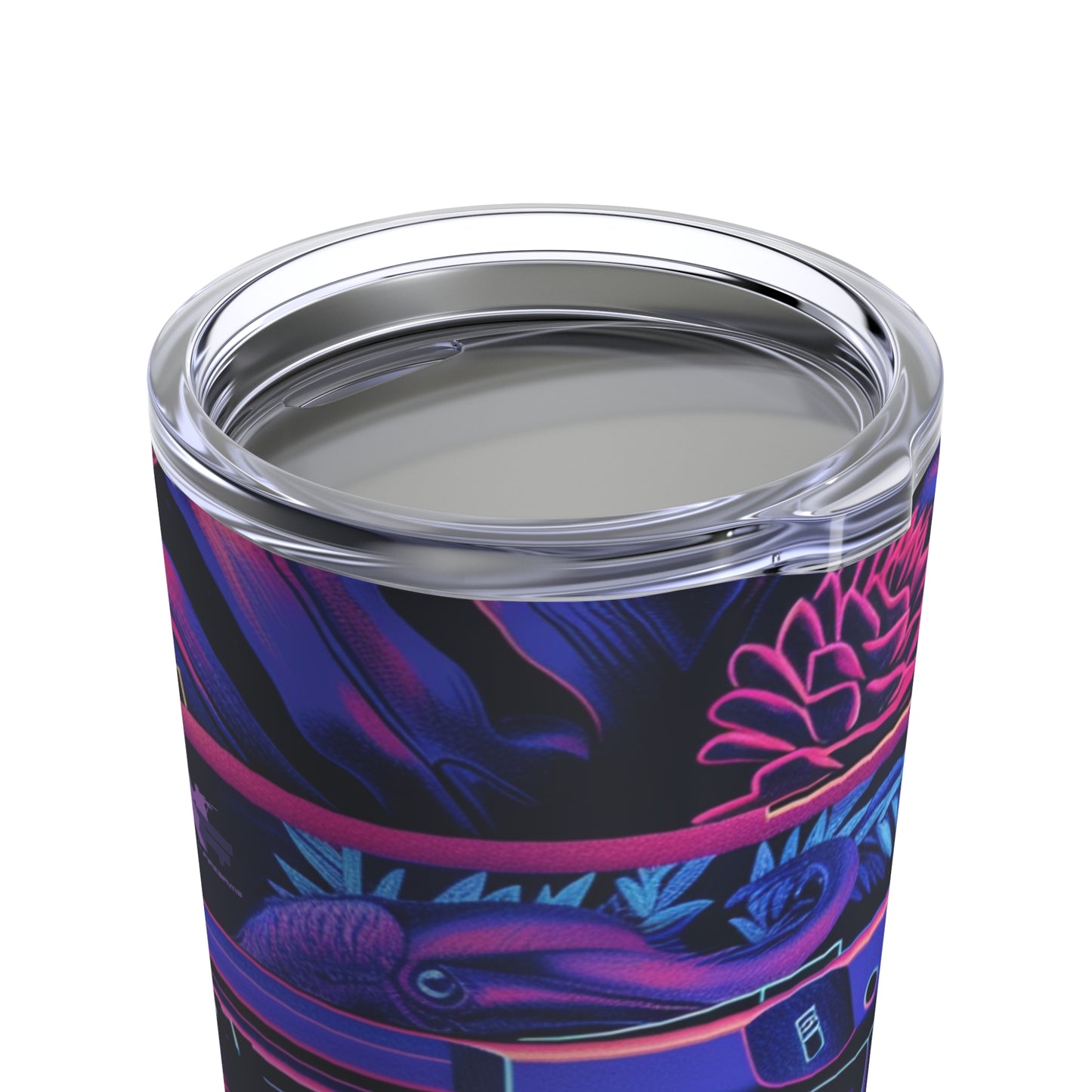 Tropical Handgun Stainless Steel 20oz Tumbler, Pro 2A Tropical Handgun Reusable Travelers Cup