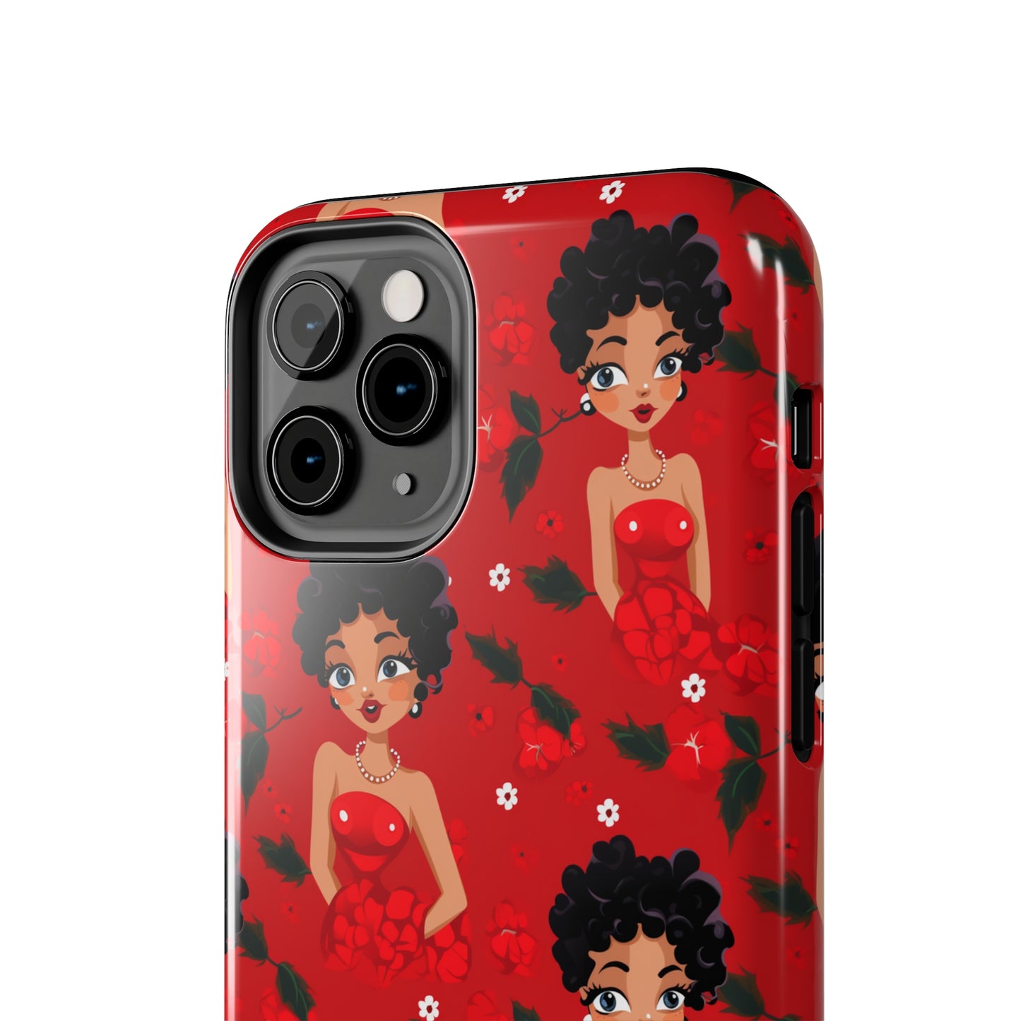 Black Betty Tough iPhone Case, African American Betty Boop iPhone Case