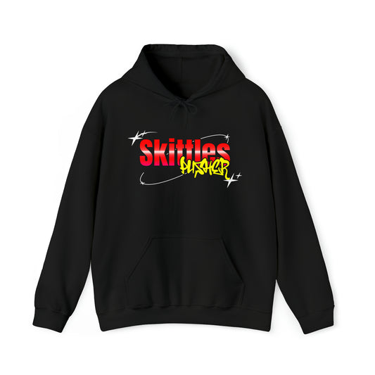 Skittles Candy Dealer Hip Hop Graffiti Text Unisex Hoodie, California Skittles Ban Sweater