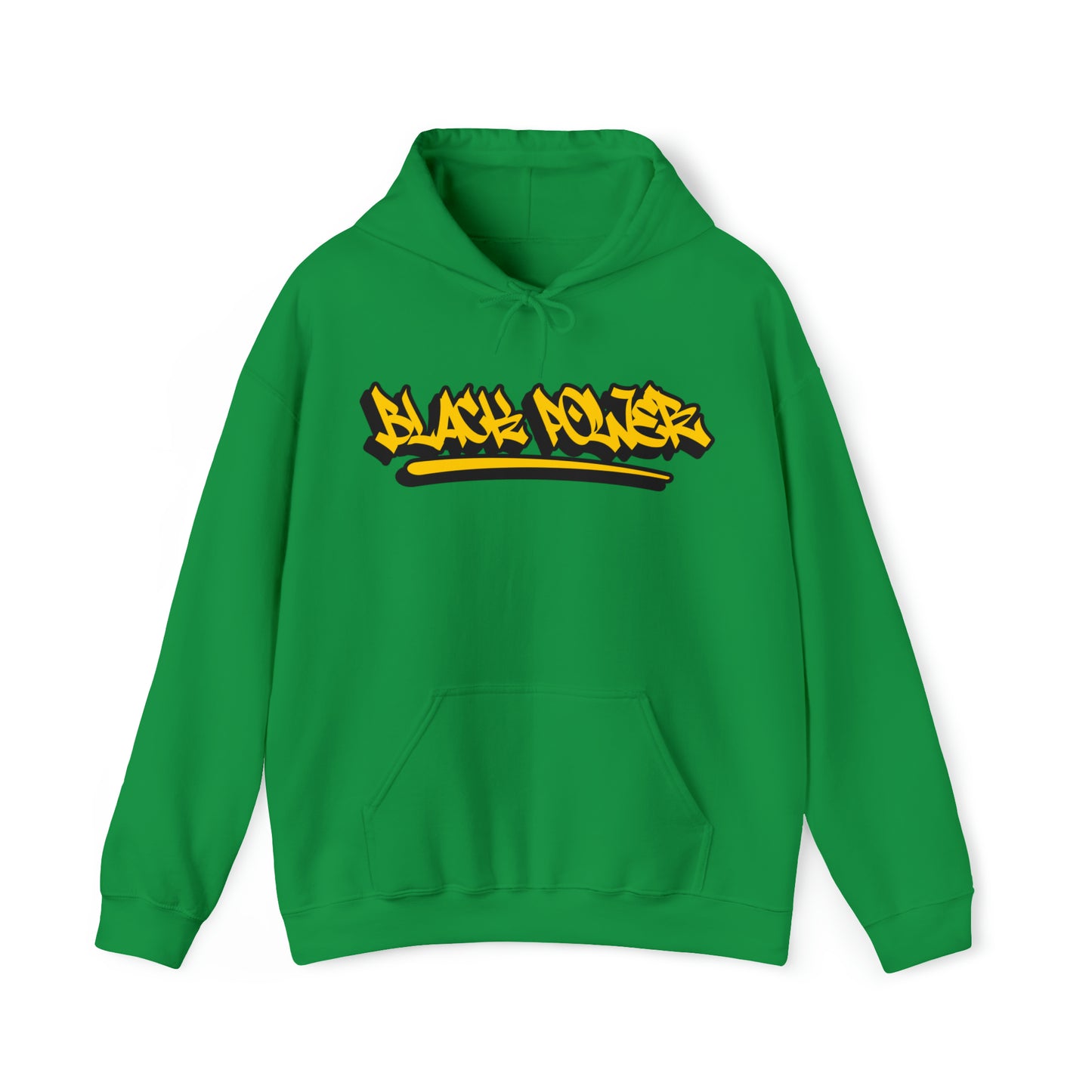 Black Power, Black Empowerment Graffiti Style Text Unisex Hoodie