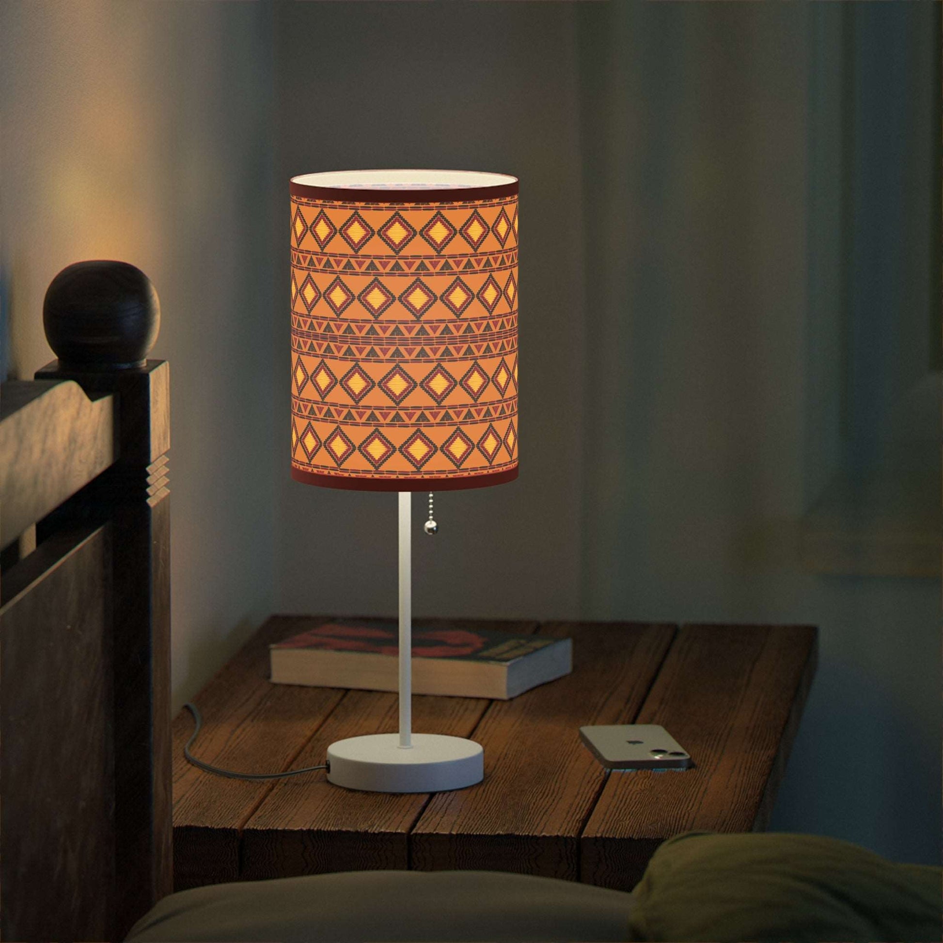 African Wax Print African Ankara Print Lamp on a Stand African Home Decor