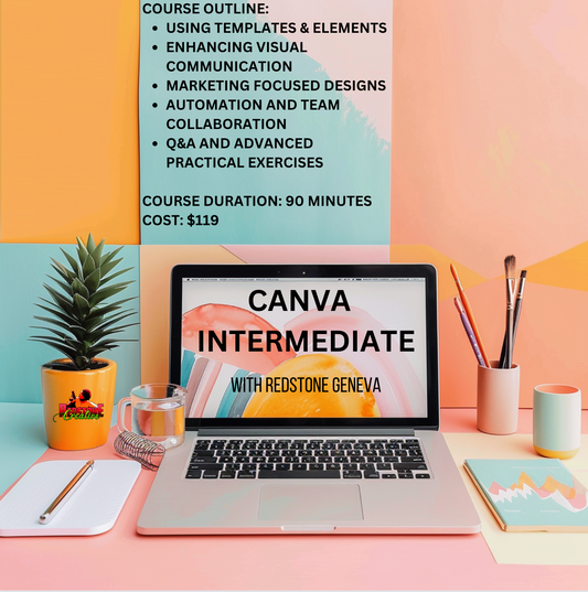 Mastering Canva for Online Sellers Course - Intermediate Level