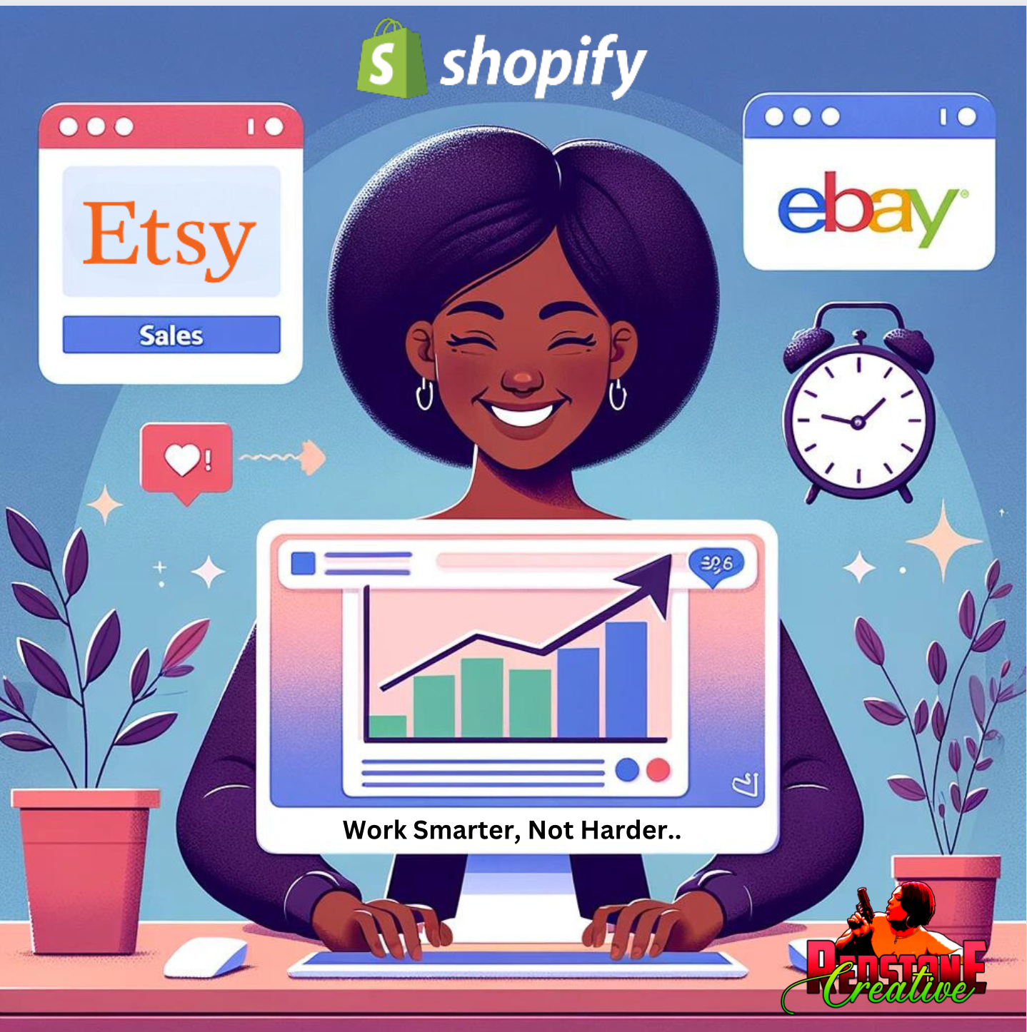 Redstone Creative Product Listing Tool - Optimize Etsy, TikTok, eBay & Shopify Listings! Instant Download