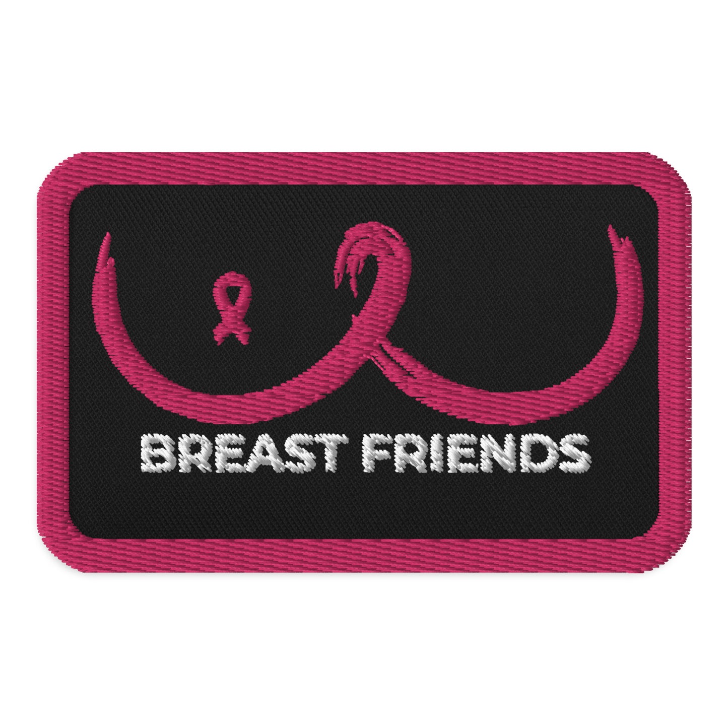 Breast Friends Breast Cancer Awareness Embroidered Patch