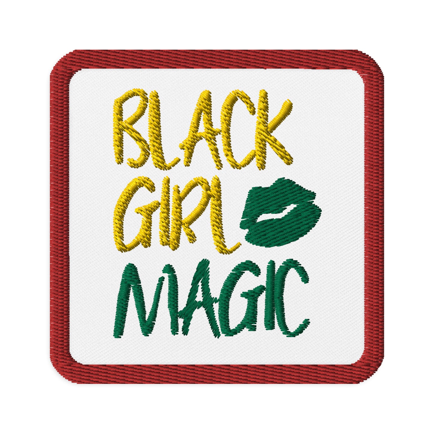 Black Girl Magic Iron On Patch, Black Girls Rock Embroidered Patch