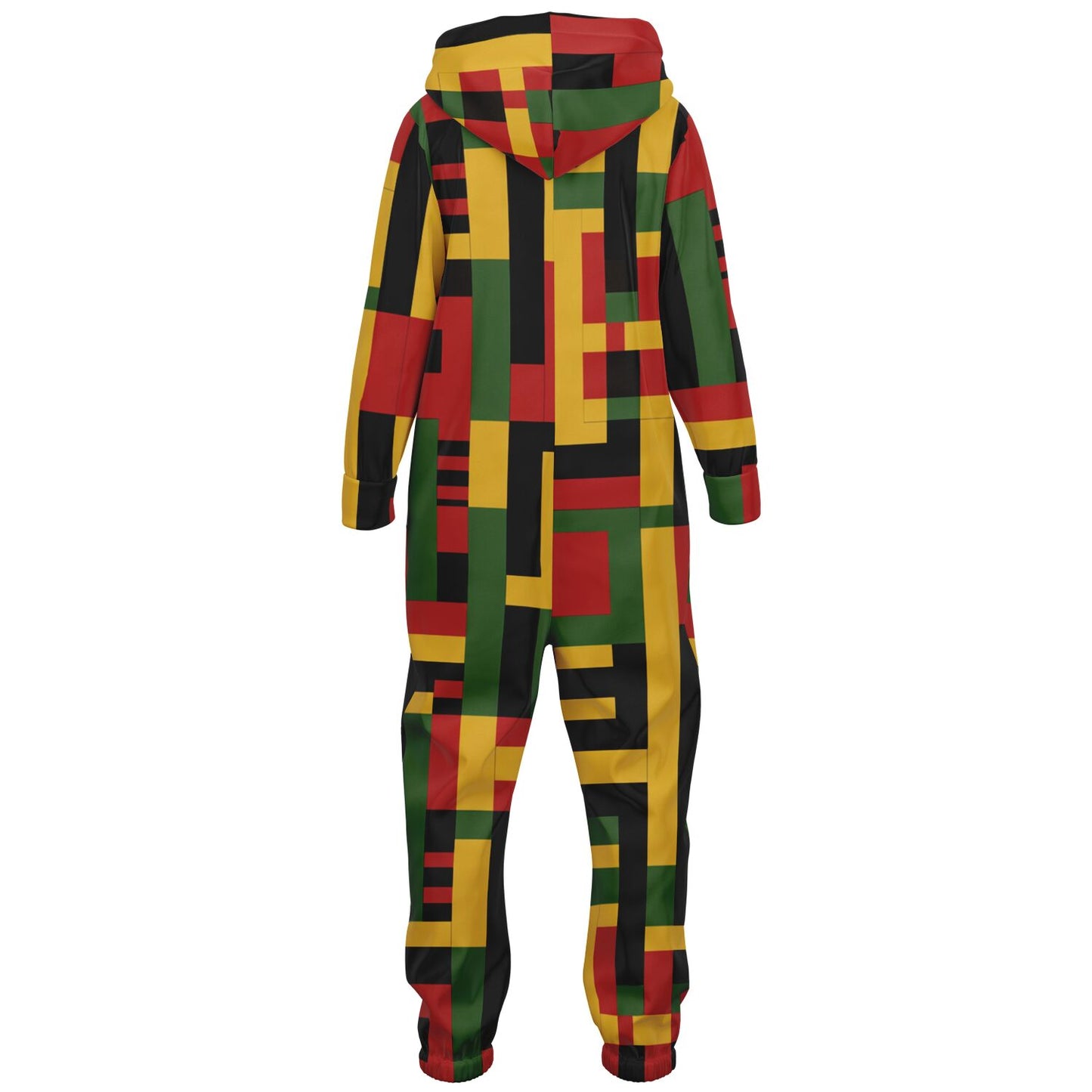 Youth & Teens Unisex African Print Kente Cloth Print Jumpsuit