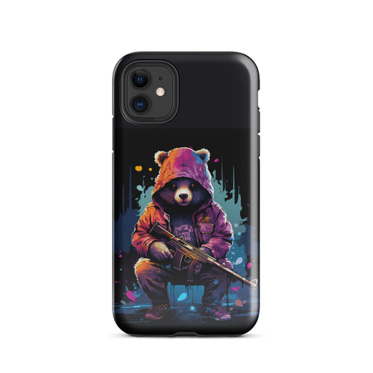 Right To Bear Arms Paint Splash Tough iPhone Case