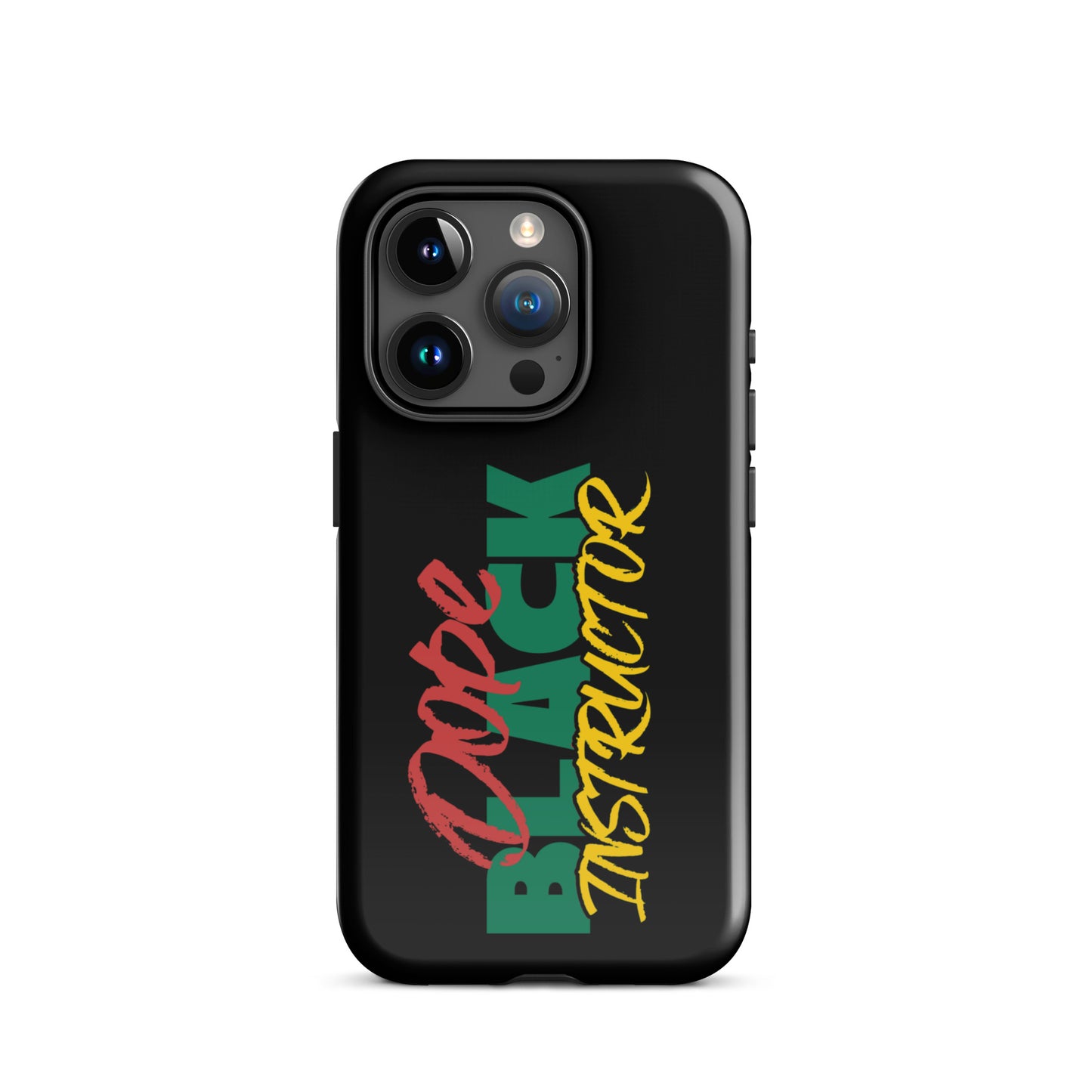 Self Defense Instructor Tough iPhone Case, Black Defense Instructor Range Phone Case