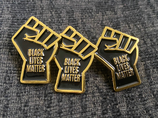 Black Lives Matter Lapel Pin