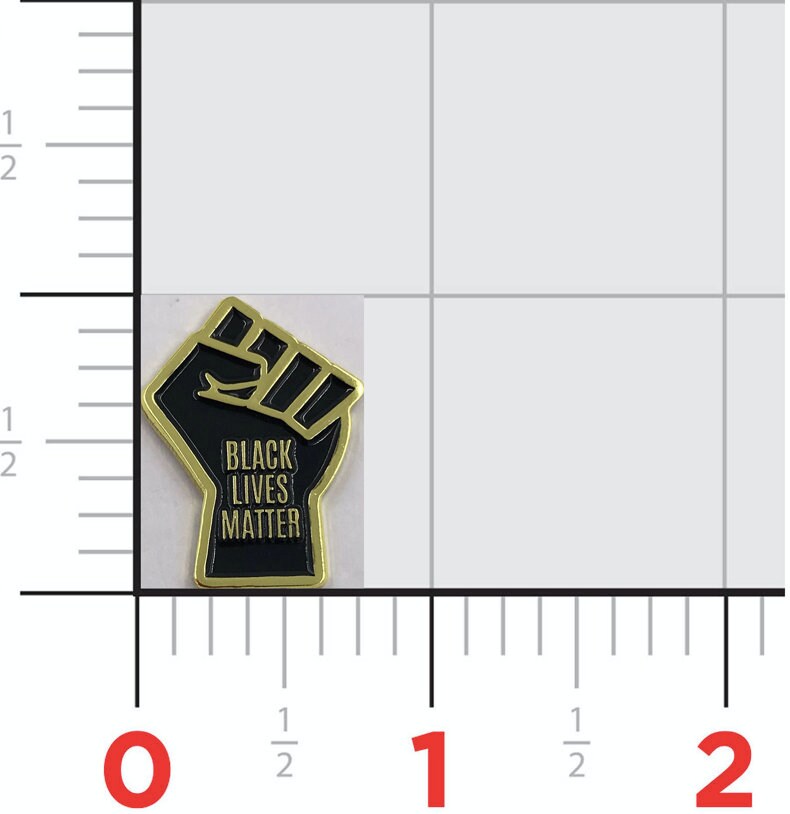 Black Lives Matter Lapel Pin