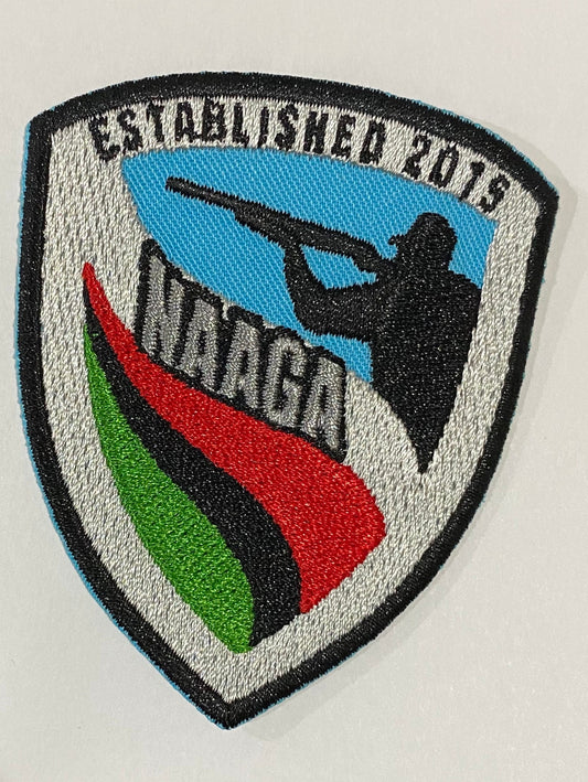 National African American Gun Association Official Patch (Iron On & Velcro)