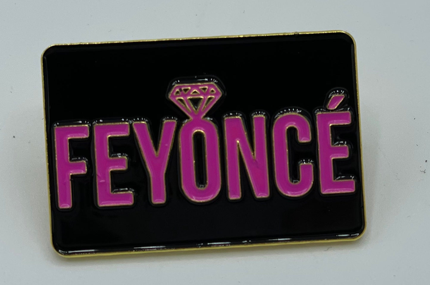 Fiancé Lapel Pin - Beyonce Inspired Engagement Gift - Bridal Shower Engagement Party Accessory - Fun Recently Engaged Keepsake