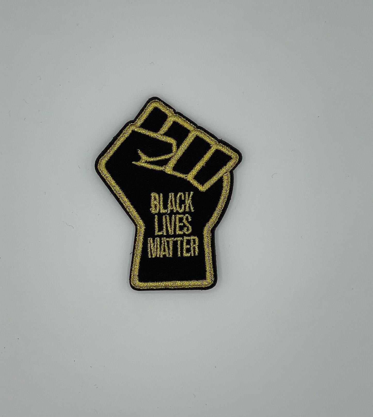 Black Lives Matter Patch, BLM Merch, Black Fist Patch, Pro Black Movement Patch, Black & Proud textiles, Black Power Clothing