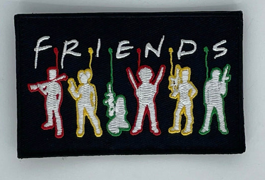 Armed Friends Embroidered Patch, Pro 2A Black & Armed Friends Morale Patch