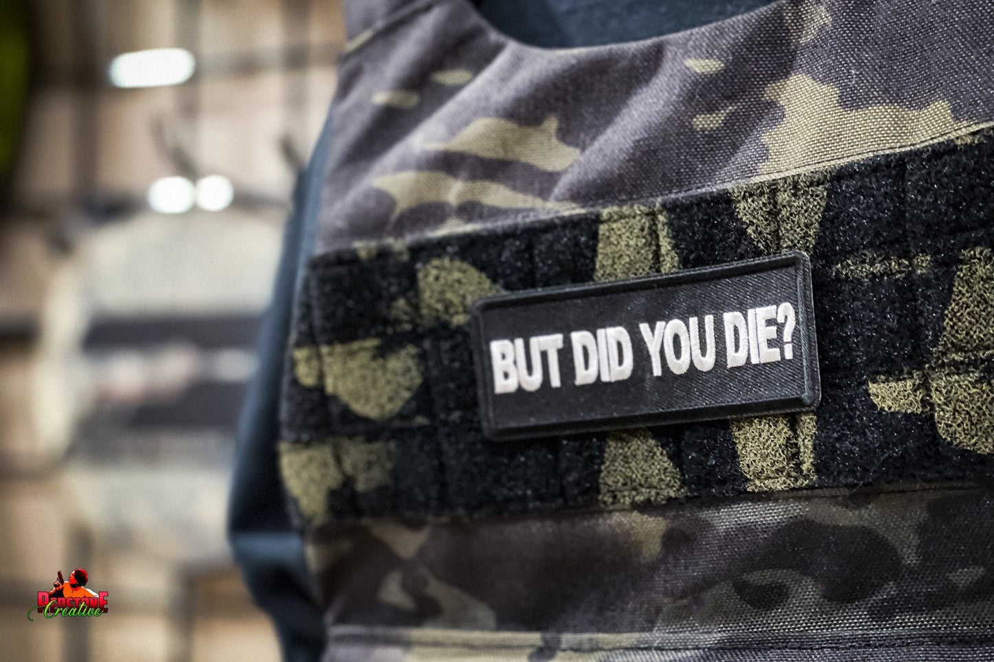 But Did You Die Iron On Patch, Comedy Inspired Patch