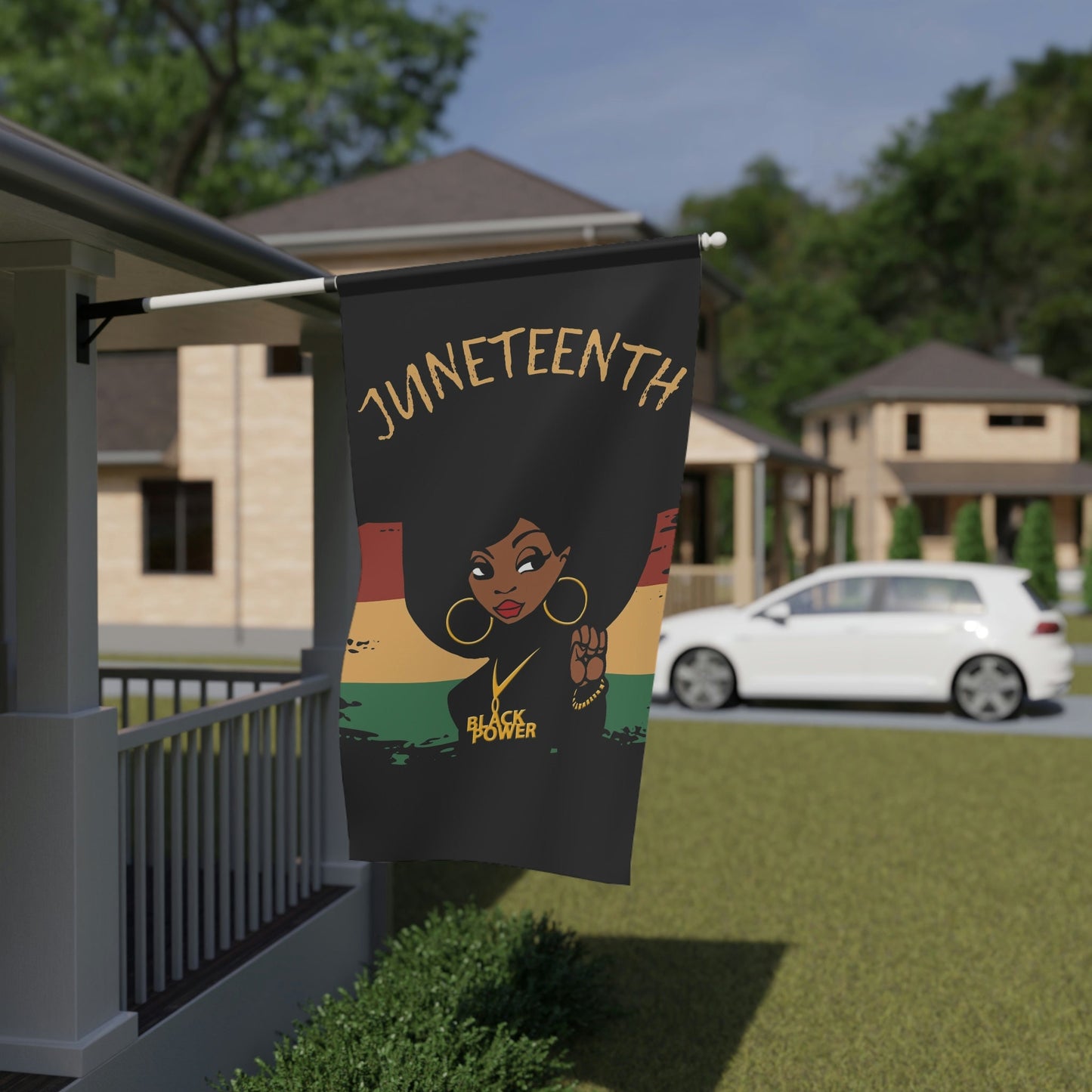 Juneteenth House Banner